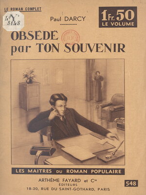 cover image of Obsédé par ton souvenir